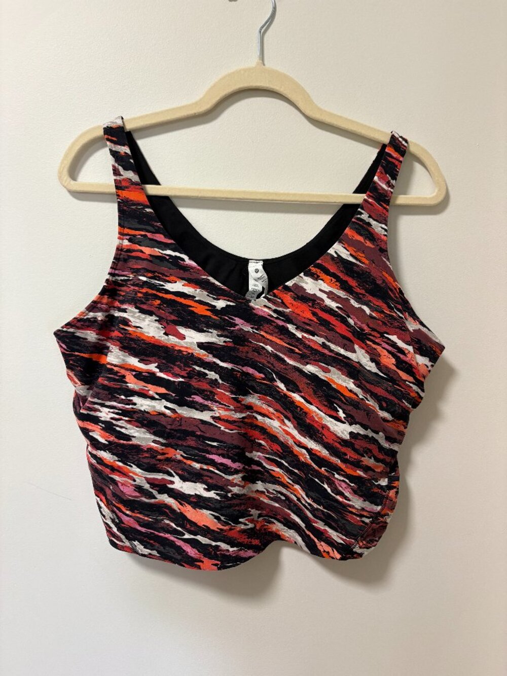 Lululemon Lunar New Year Align Tank - Size 20 - Tiger Tide Smoky Red Multi